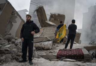 אזרחים בלבנון (צילום: Adri Salido/Getty Images)