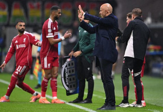 ארנה סלוט, קודי גאקפו ומוחמד סלאח (צילום: KIRILL KUDRYAVTSEV)