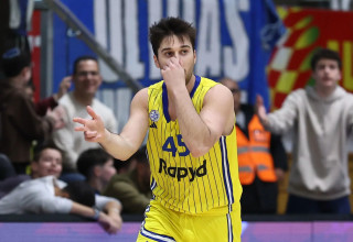 תמיר בלאט, שחקן מכבי תל אביב (צילום: דני מרון)