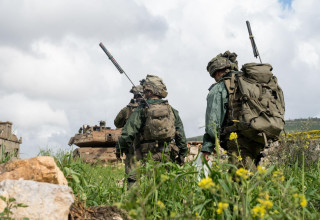 פעילות כוחות אוגדה 36 בדרום לבנון (צילום: דובר צהל)