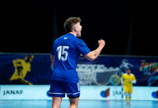 נועם אלפרין, נבחרת ישראל בכדורגל אולמות לחירשים (צילום: יח"צ)