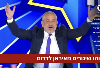 ינון מגל בתוכנית "הפטריוטים" (צילום: צילום מסך ערוץ 14)