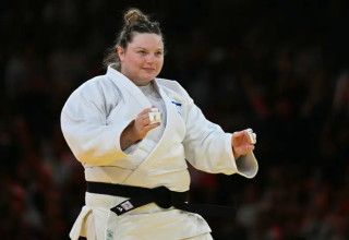 ספורטאית מופלאה. הרשקו (צילום: GettyImages, LUIS ROBAYO/AFP)