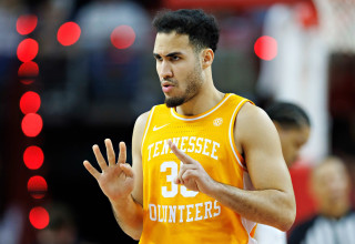 שחקן מכללת טנסי, איתן בורג (צילום: GettyImages, Wesley Hitt)