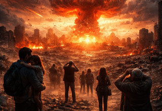 סוף העולם (צילום: AI)