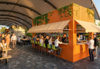 הדמיית שוק האוכל פארק הטרמינל  (צילום: אנריקה סגרה אדריכלים)