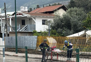 פצועים בקריית שמונה (צילום: מד"א)