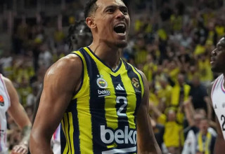 "התחבר מאוד לישראל ולקבוצה והרגיש שמצא בית", מכבי עדיין מנסה להתאושש מהפרידה ממנו. בולדווין (צילום: GettyImages)