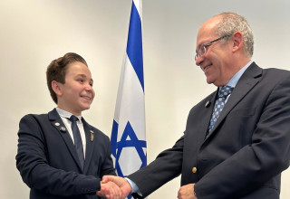  ד"ר הלל ניומן ובן קרסו (צילום: יח"צ)