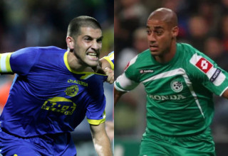 יניב קטן ואבי נמני (צילום: Alexander Hassenstein ודני מרון)