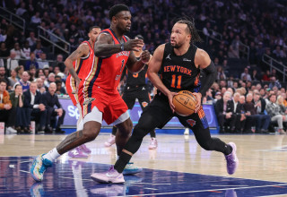 ג'יילן ברונסון, ניו יורק ניקס (צילום: רויטרס)