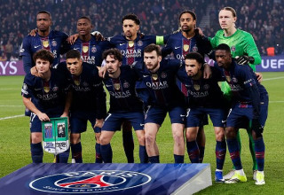 שחקני פריז סן ז'רמן (צילום: Gettyimages)