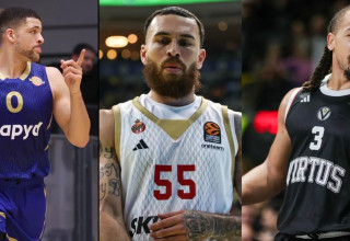 קארסן אדוארדס, מייק ג'יימס ואיפה לונדברג (צילום: עיבוד תמונה, GETTY)