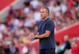 האנזי פליק, מאמן ברצלונה (צילום: GettyImages, Cristian Trujillo/Quality Sport Image)