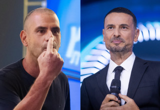 גיא זוארץ, אייל קיציס (צילום: Oren Ben Hakoon/Flash90, Moshe Shai/FLASH90)