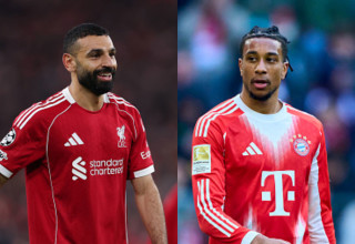 מייקל אוליסה, מוחמד סלאח (צילום: GettyImages)