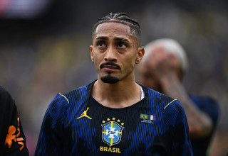 שחקן נבחרת ברזיל, ראפיניה (צילום: GettyImages, Stephen Nadler/ISI Photos)