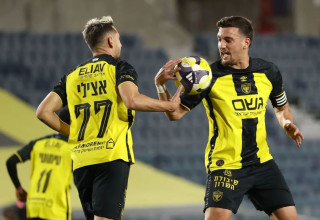 ירדן שועה, עומר אצילי שחקני בית"ר ירושלים (צילום: אתר רשמי, בית"ר ירושלים)