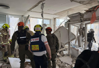 מהזירה ברמת גן (צילום: שימוש לפי סעיף 27א')