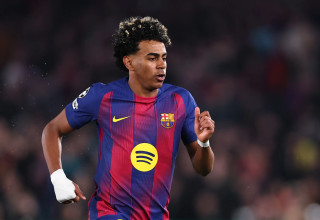 לאמין ימאל שחקן ברצלונה מול ניוקאסל (צילום: GettyImages)