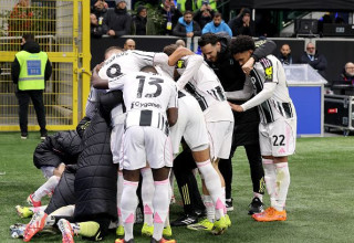 שחקני יובנטוס (צילום: Getty images)