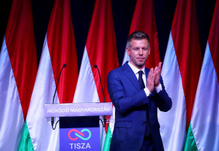 פטר מגיאר (צילום: REUTERS/Bernadett Szabo)