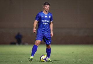 דוד קלטינס, שחקן עירוני טבריה (צילום: מאור אלקסלסי)