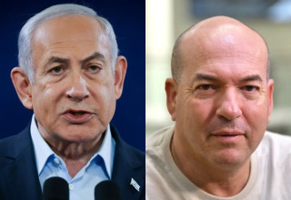 אייל ברקוביץ' ובנימין נתניהו (צילום: ראובן קסטרו, פלאש 90, חיים גולדברג)