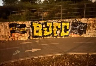 גרפיטי בירושלים (צילום: משטרת ישראל)