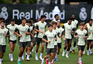 שחקני ריאל מדריד (צילום: Getty images)