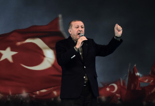 רג'פ טאיפ ארדואן (צילום: OZAN KOSE/AFP via Getty Images)