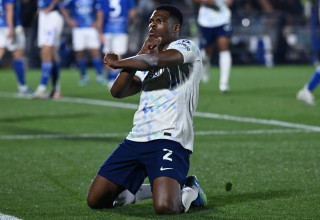 שחקן אינטר, דנזל דומפריס (צילום: GettyImages, Image Photo Agency)