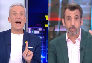 אברי גלעד, גיא לרר (צילום: צילום מסך רשת 13,צילום מסך מתוך קשת 12,צילום מסך קשת 12,צילום מסך מתוך רשת 13)