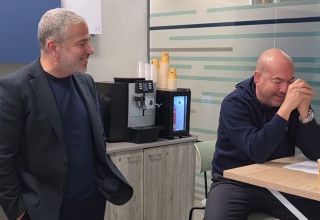 אייל ברקוביץ' וינון מגל (צילום: צילום מסך אינסטגרם)