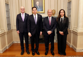 פתיחת המו"מ בין ישראל ללבנון (צילום: שמוליק עלמני, שגרירות ישראל בוושינגטון)