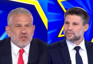 בצלאל סמוטריץ', ינון מגל בתוכנית הפטריוטים (צילום: צילום מסך ערוץ 14)