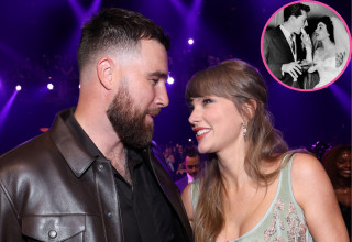 טיילור סוויפט וההשראה לשמלת הכלה שלה  (צילום: Keystone/Getty Images,Kevin Mazur/Kevin Mazur/Getty Images for iHeartRadio)