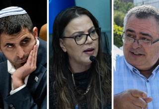 דוד ביטן, גלית דיסטל, שלמה קרעי (צילום: פלאש 90,יונתן זינדל פלאש 90)