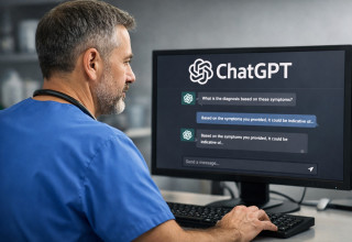 רופא והצ'אט. עידן חדש ברפואה (צילום: מעריב אונליין)