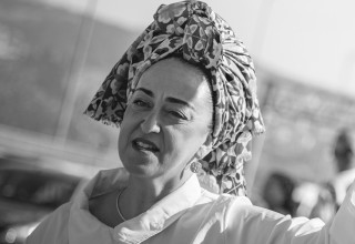 ללי דרעי בצעדה (צילום: יונתן זינדל פלאש 90)