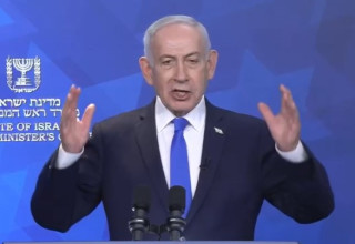 בנימין נתניהו מתייחס להפסקת האש עם חיזבאללה (צילום: צילום מסך לע"מ)