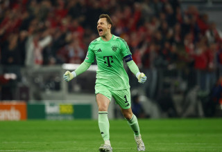 מנואל נוייר, שוער באיירן מינכן (צילום: רויטרס)