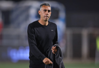 אלירן חודדה מאמן עירוני טבריה (צילום: מאור אלקסלסי)