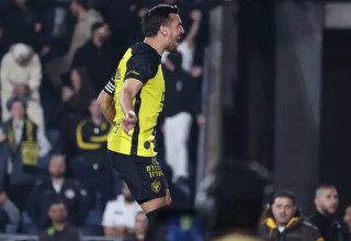 יביא את בית"ר למשחק העונה אחרי עוד ניצחון? ירדן שועה חוגג (צילום: דני מרון)