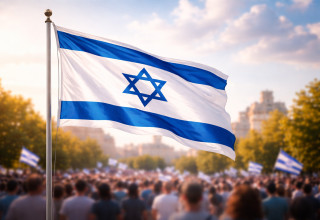 דגל ישראל (צילום: AI)