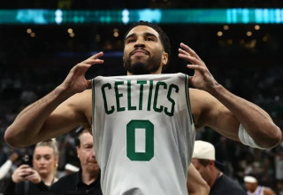 בלי בעיות. טייטום (צילום: GettyImages, Winslow Townson)