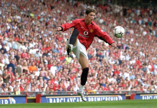 כריסטיאנו רונאלדו במדי מנצ'סטר יונייטד (צילום: gettyimages)