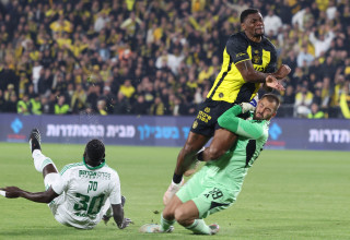 גאורגי ירמקוב, חאסונד גונסאלס ועבדולאי סק (צילום: דני מרון)