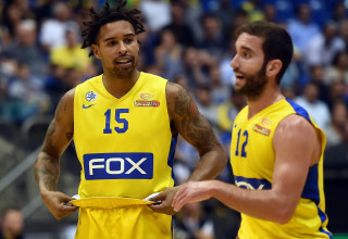 סילבן לנדסברג מכבי תל אביב (צילום: ברני ארדוב)