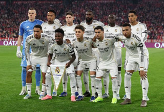 שחקני ריאל מדריד (צילום: Getty images)